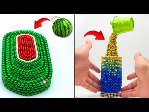 100% SATISFYING! Building the Impossible With Magnet Balls! ASMR 🧲👀 | My Magnet