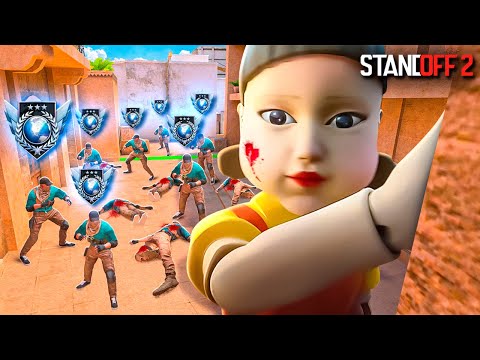 15 ЛЕГЕНД НО ПОБЕДИТ ТОЛЬКО ОДИН!!! ИГРА В КАЛЬМАРА ПО МЕКСИКАНСКИ В STANDOFF 2 / СТАНДОФФ 2