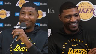 Marcus Smart Introductory Press Conference x Highlights with the Los Angeles Lakers