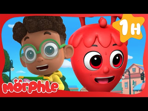 Strawberry Morphle 🍓 | Fun Animal Cartoons | @MorphleTV  | Learning for Kids