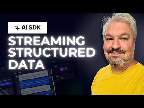 How to Stream Structured Output with Vercel AI SDK
