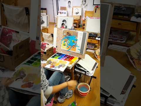 Chinaโs art students ๐จ๐ณ