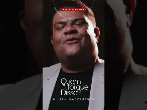 Não deixe de conferir agora o lançamento do cantor Wilian Nascimento 