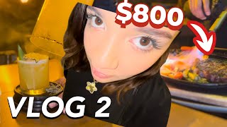 VLOG 2 | Me PAGARON TODA la cuenta de SORPRESA 😦