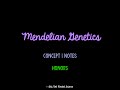 Exploring Mendelian Genetics Concepts