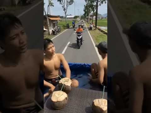 Kolam renang keliling, ada ada aja nih tim srotop #gwsmterbaru #garudawisnusatriamuda