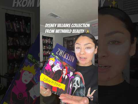 The villains collection 🖤 #wetnwild #villains #disney #fyp #makeuptutorials