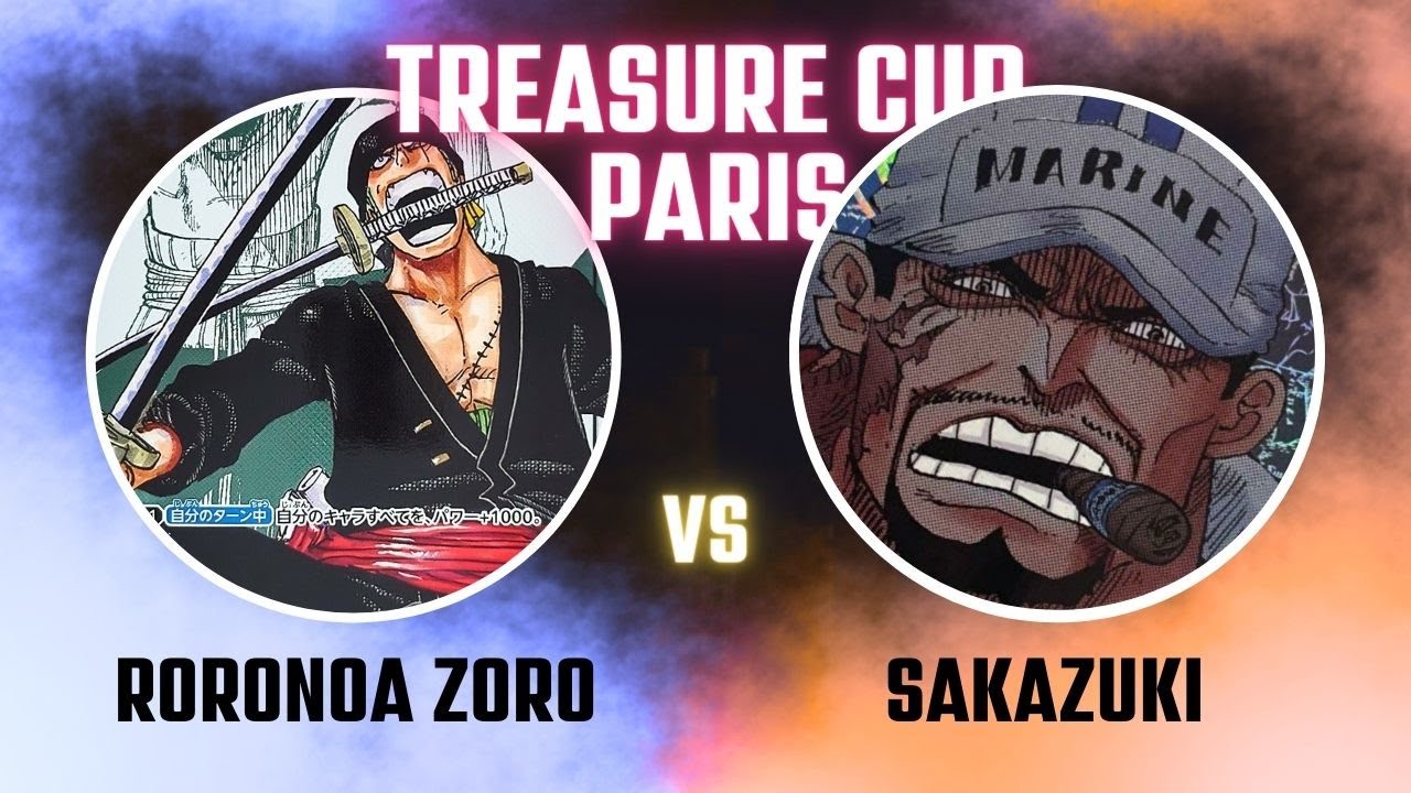 Treasure Cup Paris - Ronde 6 : Zoro trop aggro pour Sakazuki ?