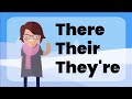 Differentiating There, Their, and They're