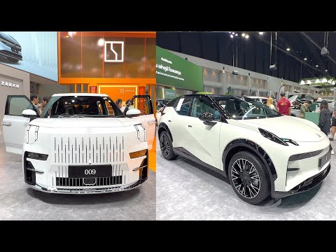 All New Zeekr X SUV  VS Zeekr 009 VAN 2025 models