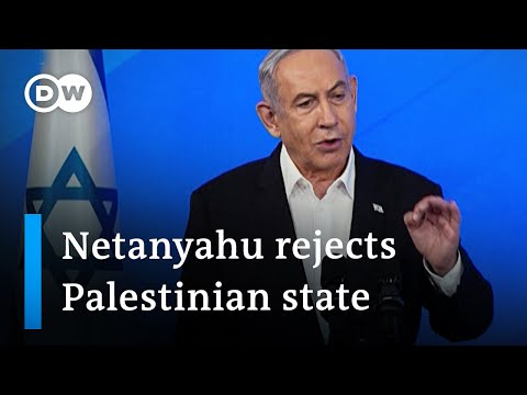 Netanyahu: 'Israeli needs security control over all territory west of the Jordan river' | DW News