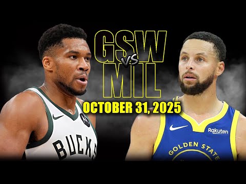 Golden State Warriors vs Milwaukee Bucks Full Game Highlights - October 30, 2025 | NBA Season