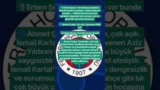 Fenerbahçe'de, İsmail Kartal istifasına, Ahmet Çakar'dan olay yorum #fenerbahçe
