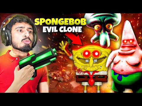 SpongeBob Evil Clone😢😰😅😂
