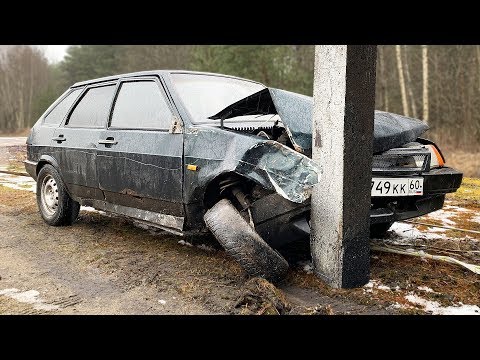 САМЫЙ «УДАЧНЫЙ» КРАШ-ТЕСТ! ДЕВЯТКА ХОТЕЛА СБЕЖАТЬ!