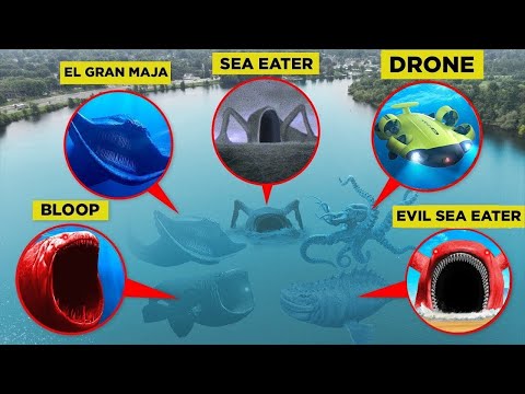 MON DRONE À TROUVÉ LE SEA EATER.EXE , EL GRAN MAJA.EXE , BLOOP.EXE DANS LA VRAIE VIE !!