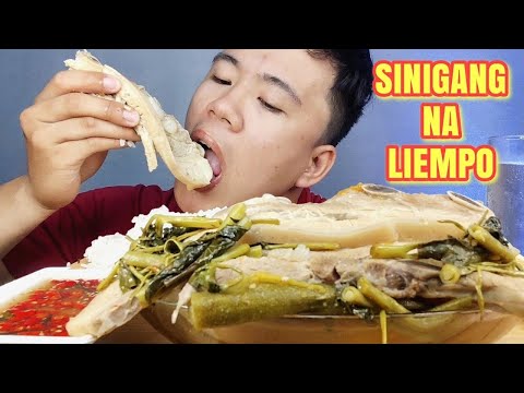 SINIGANG NA PORK LIEMPO MUKBANG | Sinigang na Baboy | Mukbang | Mukbanger | Asmr | Eating | Food