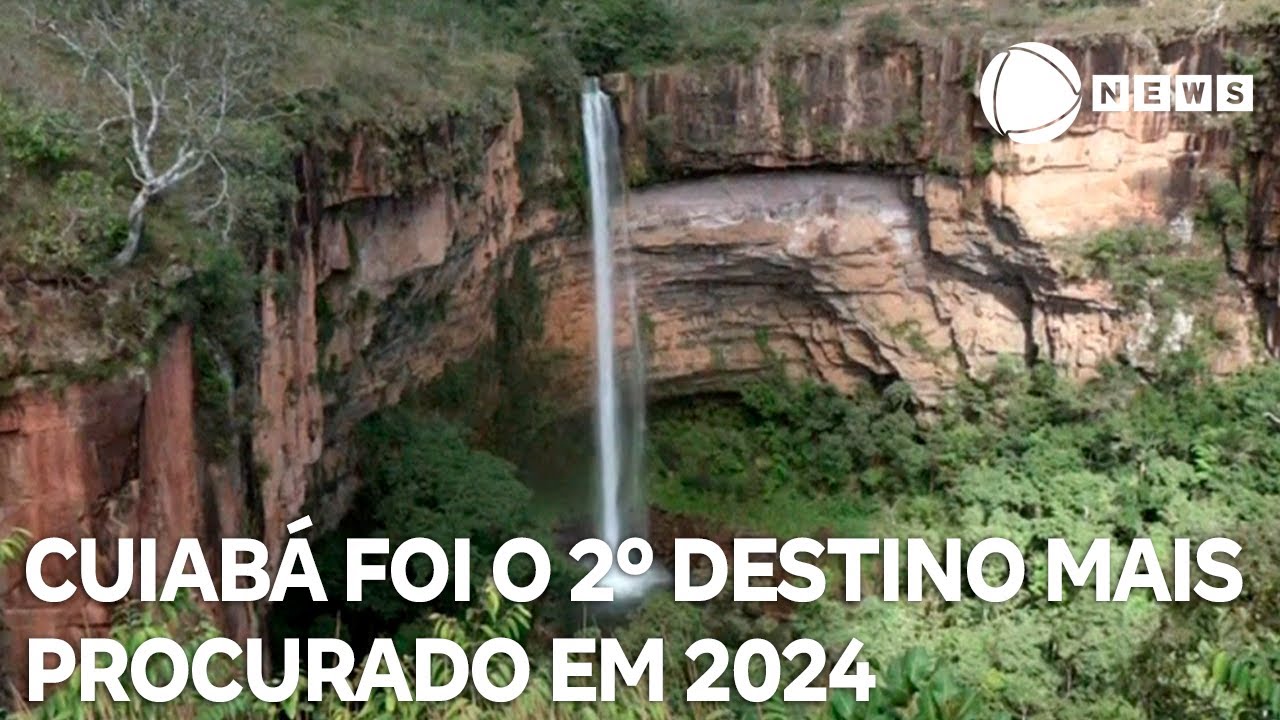 Cuiabá foi o 2º destino mais procurado por brasileiros em 2024