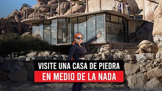 Asi es LA CASA DE PIEDRA abandonada en medio de la nada.