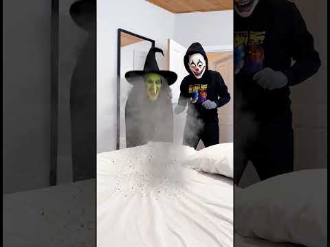 Marvelous funny video clown joker prank vs terrifying Evil Witch Laugh vs  chicken Horror Stories