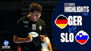 Germany vs Slovenia | Final | Extended highlights | M18 EHF EURO 2026