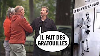 PRANK: un ROBOT qui fait les TRAVAUX chez vous