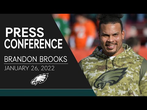 Brandon Brooks Announces His Retirement From the NFL | Eagles Press Conference video clip