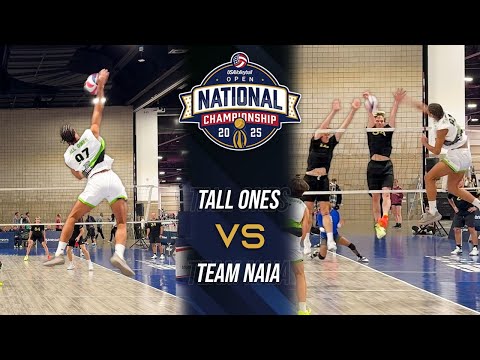 Gold Semifinals : Tall Ones vs Team NAIA | USAV 2025 (Game 8)