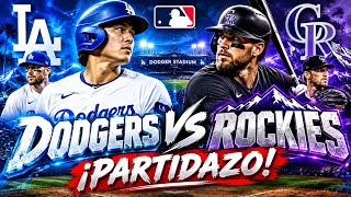 DODGERS vs ROCKIES | ¡NADIE SE ESPERABA ESTE PARTIDAZO!