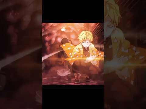 Zenitsu sauve nezuko à la vitesse de l'éclair ⚡️😱#demonslayer #edit #anime #zenitsuxnezuko #vemvem