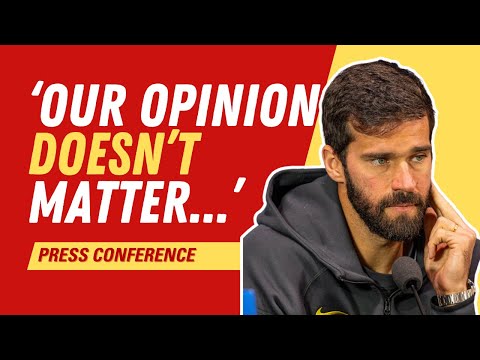 "I’m being ironic..." - Alisson hits out at new Champions League format