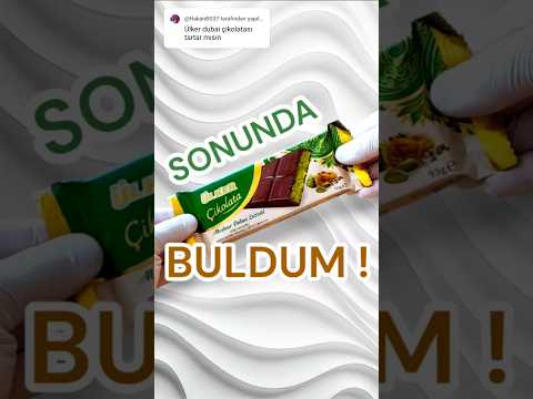 Hiçbir yerde bulamadığım Ülker Dubai Çikolatası! #dubai #virals #chocolate