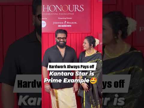 Rishabh Shetty with Wife Snapped at the Event 🤩