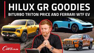Toyota Hilux GR Goodies + biturbo Triton Price and Ferrari WTF EV