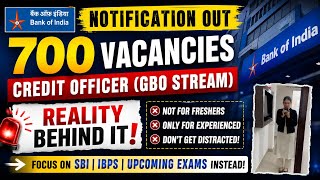 Bank of India 700 Vacancy Out? ⚠️ Truth behind it ? Prepare well for SBI & IBPS ✌️✅