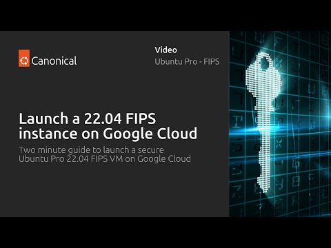 Launch a 22.04 FIPS instance on Google Cloud