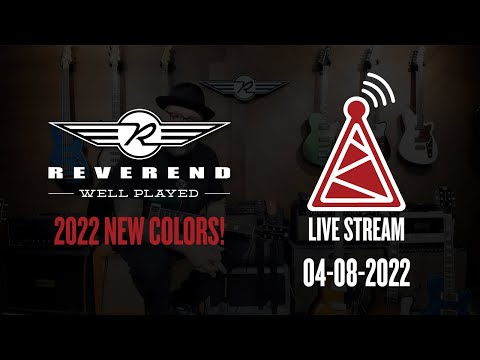 Guitars and basses with new colors for 2022!