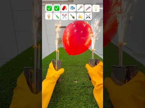 Epic Asmr Catch Balloons SpiderMan Burst Challenge MIX😨#shorts #balloon #asmr #foryou #viralvideo