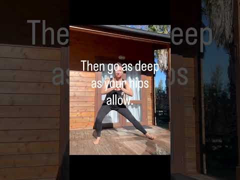 Cossack squat-my favourite warm up for Hips, Mobility and Low Back Pain. Sunshine Healing Physio.