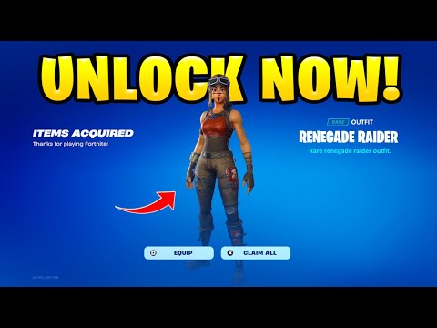 *FAST* How To Unlock RENEGADE RAIDER in Fortnite!