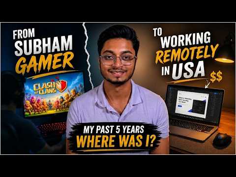 How I Went From Subham Gamer to Earning Dollars Working Remotely for a US Company | Full Story