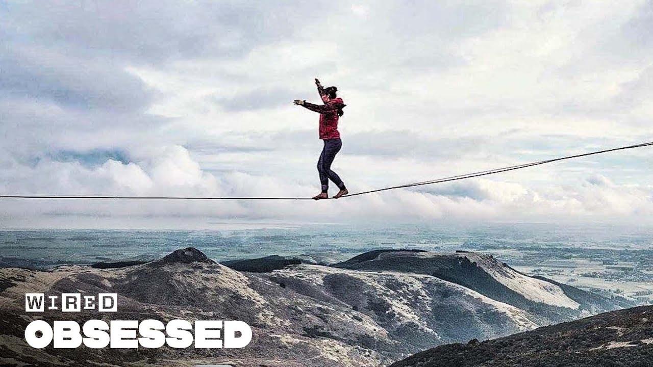 How This Pro Slackliner Crosses Canyons Obsessed