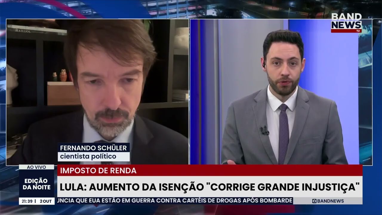 Lula: aumento da isenção “corrige grande injustiça” | BandNews TV