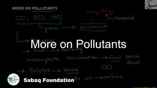 More on Pollutants