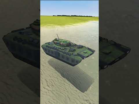 AMPHIBIOUS TANKS! 🐸🛡️ #fromthedepths #tanks