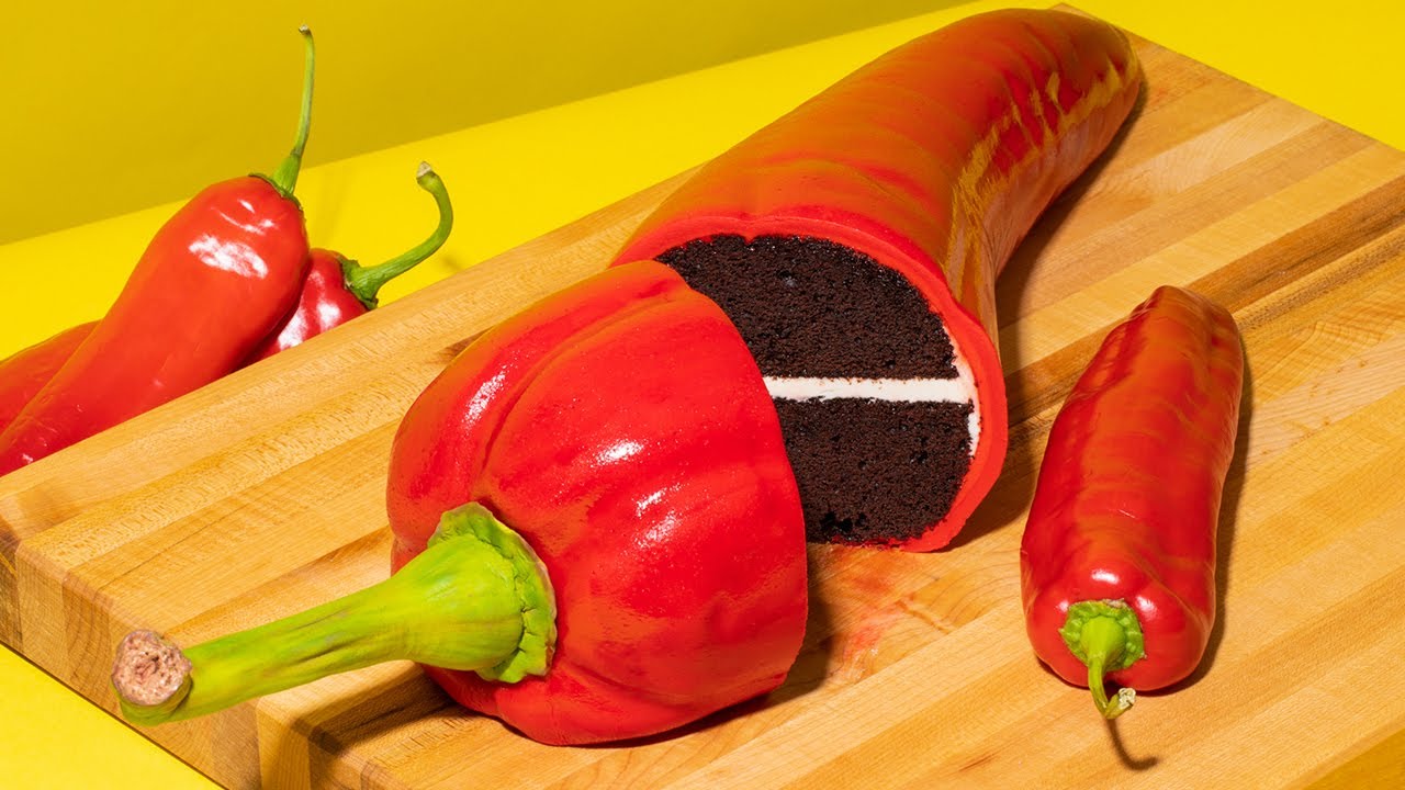 This Hot Pepper is a CAKE! How To Cake It