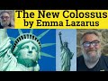 Symbolism and Themes in 'The New Colossus'