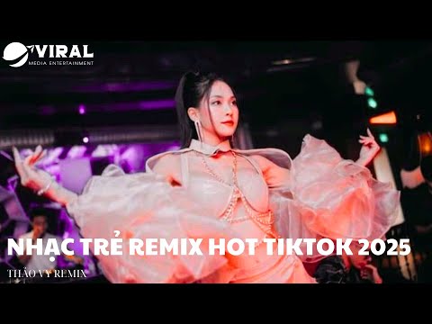 DJ THÁI HOÀNG REMIX NONSTOP 2025 - FULL TRACK TIKTOK PHÁO HOA ÂM THANH | THẢO VY REMIX