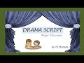 Understanding Drama Script Elements