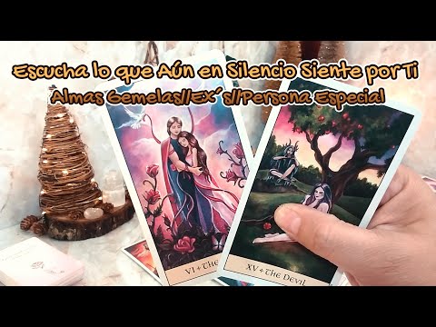 ✨Escucha Lo que Aún Siente en Silencio Por Ti 😔❣Almas Gemelas//Ex's 🔥 #tarot